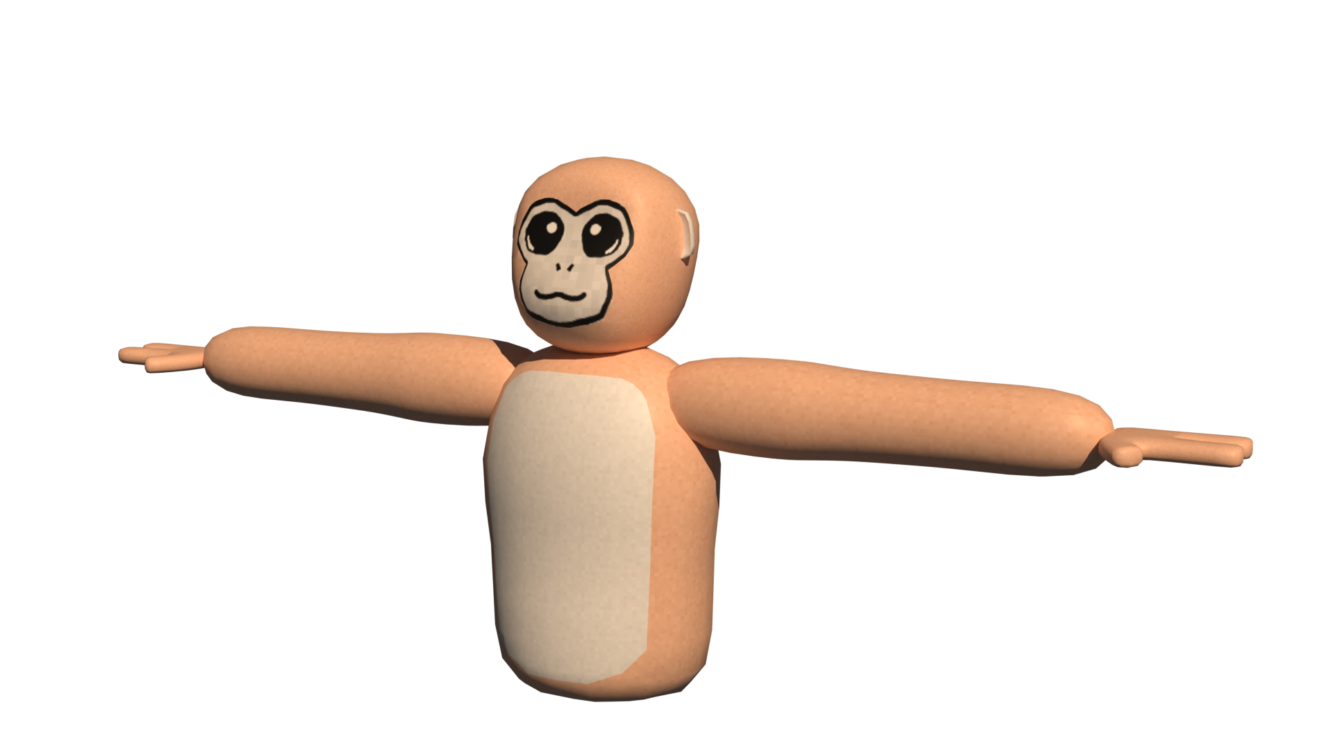 Rigged Gorilla Model